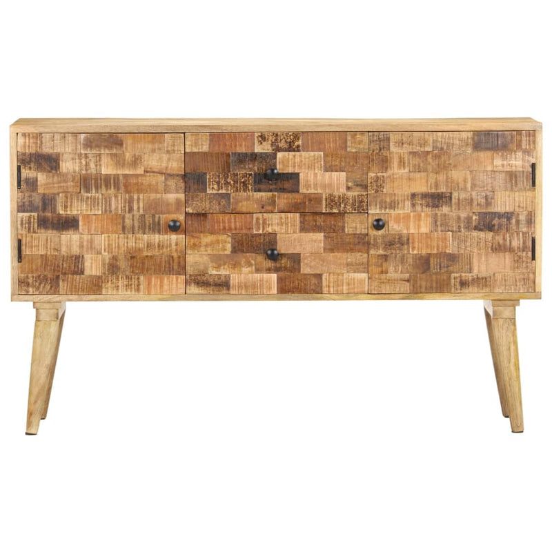 vidaXL Sideboard 120x30x70 cm Solid Mango Wood