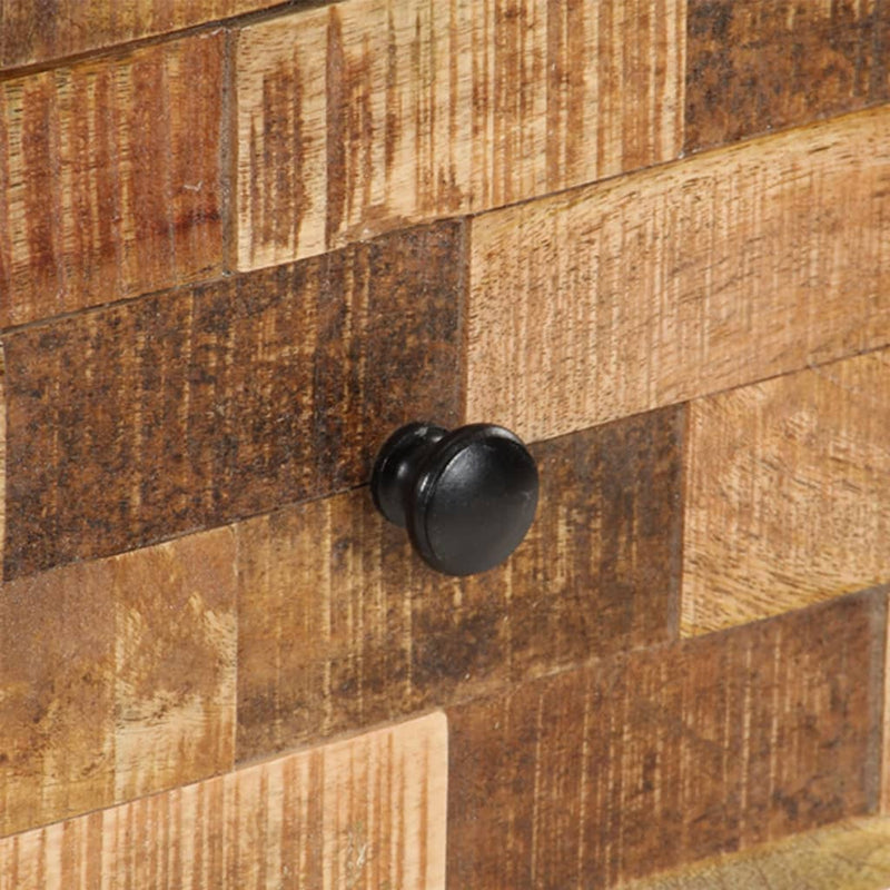 vidaXL Sideboard 120x30x70 cm Solid Mango Wood