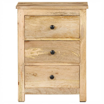 vidaXL Bedside Cabinet 45x35x60 cm Solid Mango Wood