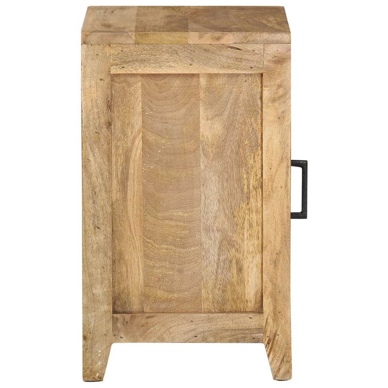 vidaXL Bedside Cabinet 40x30x50 cm Solid Mango Wood