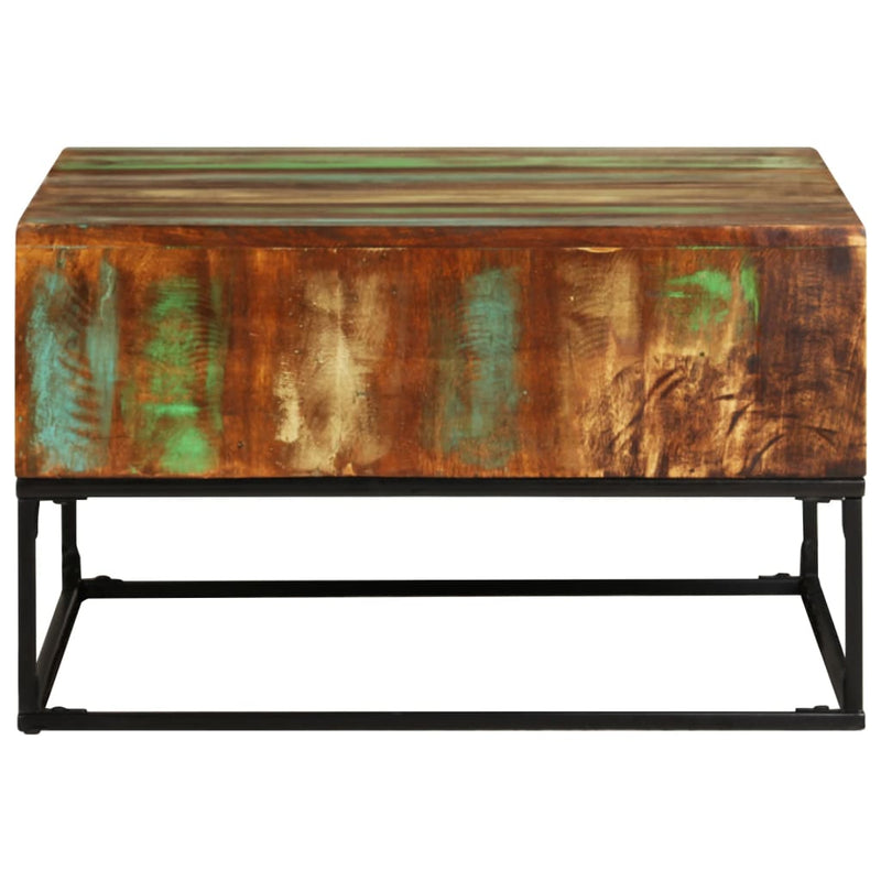 vidaXL Coffee Table 68x68x41 cm Solid Reclaimed Wood