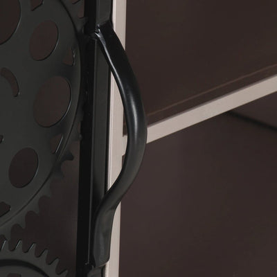 vidaXL TV Cabinet 120x30x40 cm Rough Mango Wood