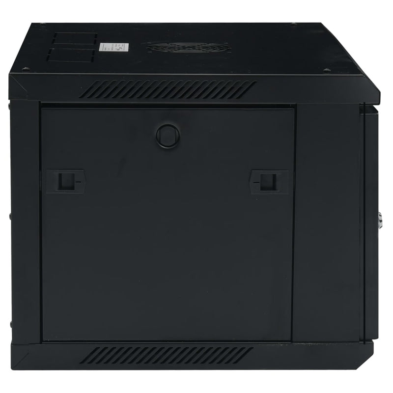 vidaXL 6U Wall Mounted Network Cabinet 19" IP20 600x450x375 mm
