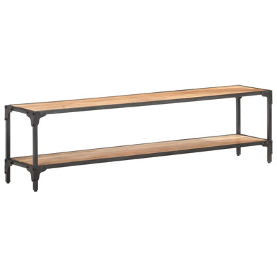 vidaXL TV Cabinet 150x30x40 cm Solid Acacia Wood