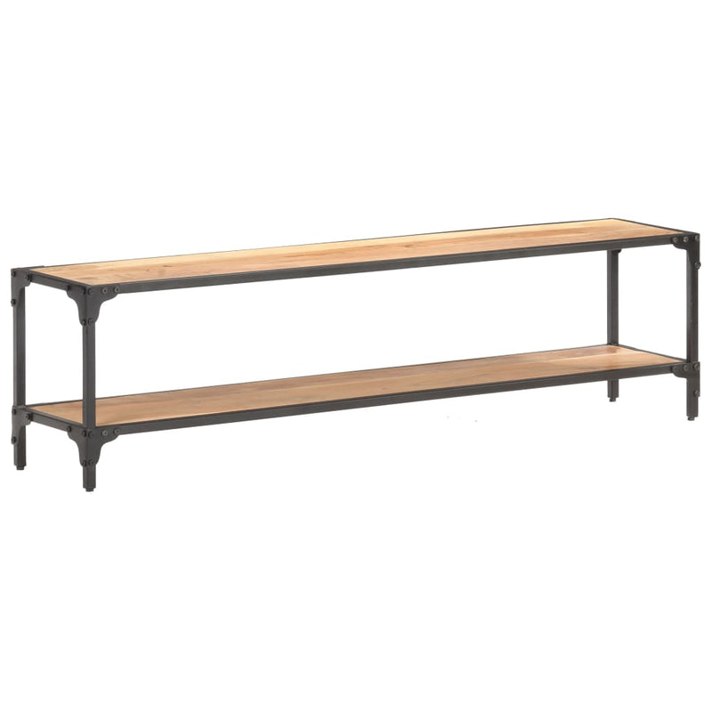 vidaXL TV Cabinet 150x30x40 cm Solid Acacia Wood