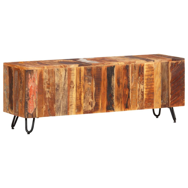 vidaXL TV Cabinet 110x30x40 cm Solid Reclaimed Wood