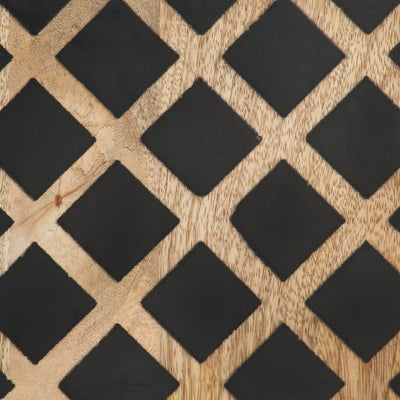 vidaXL Sideboard 118x35x75 cm Solid Mango Wood