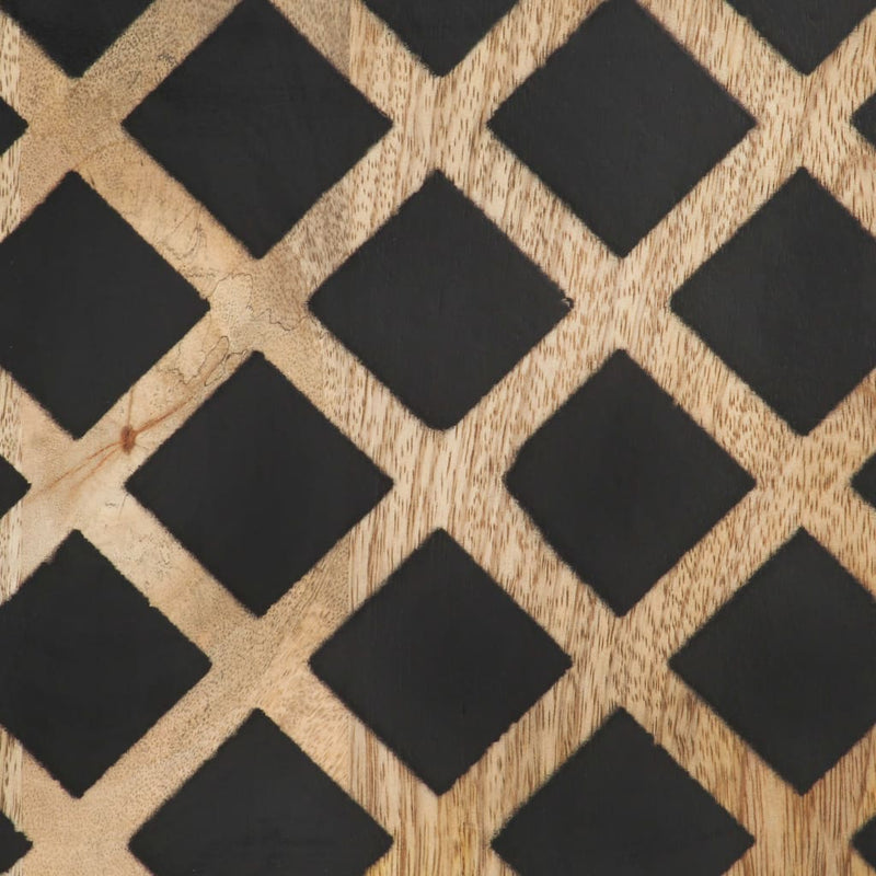 vidaXL Sideboard 118x35x75 cm Solid Mango Wood