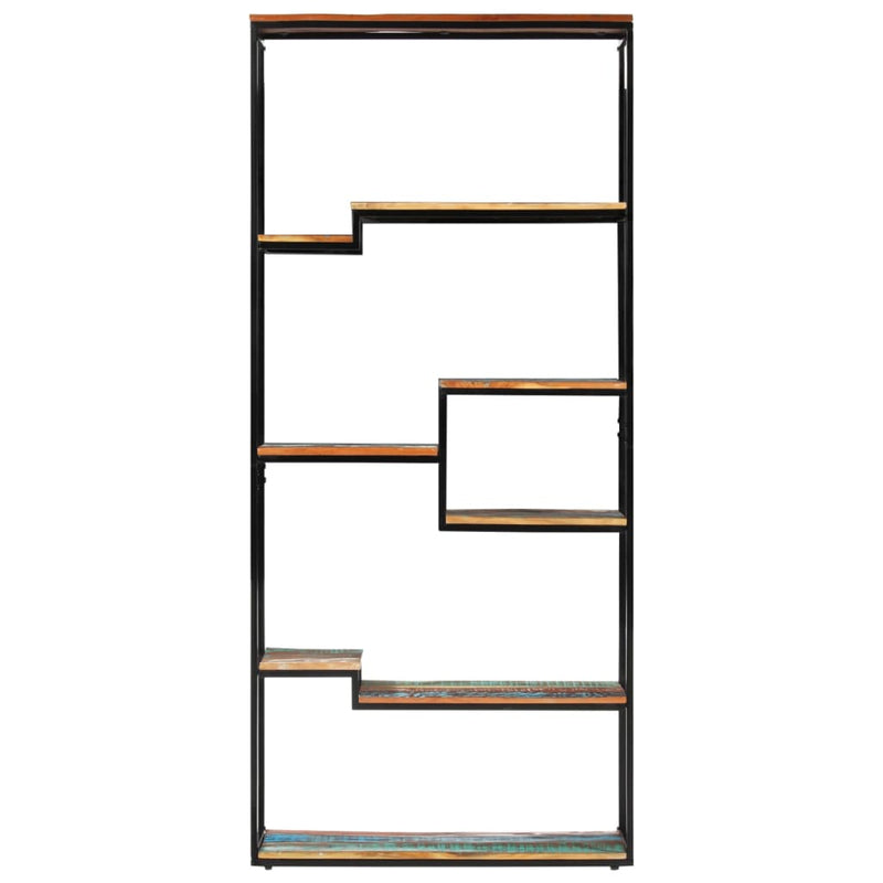 vidaXL Bookcase 80x30x180 cm Solid Reclaimed Wood