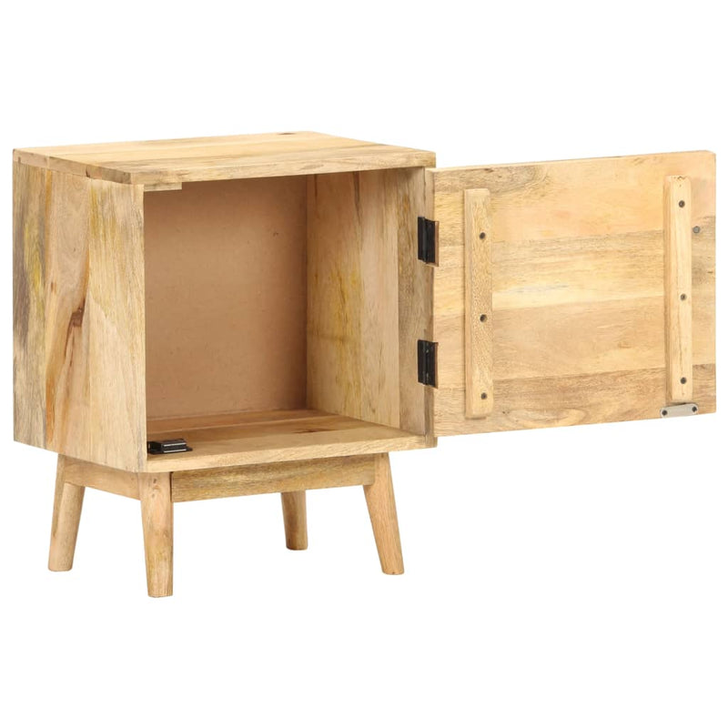 vidaXL Bedside Cabinet 40x30x50 cm Solid Mango Wood