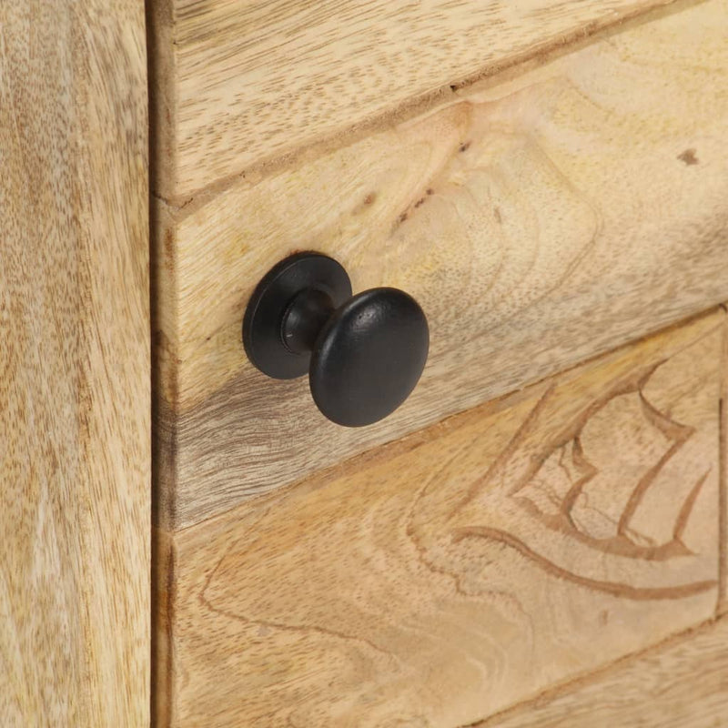 vidaXL Bedside Cabinet 40x30x50 cm Solid Mango Wood