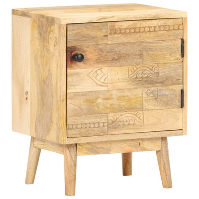 vidaXL Bedside Cabinet 40x30x50 cm Solid Mango Wood