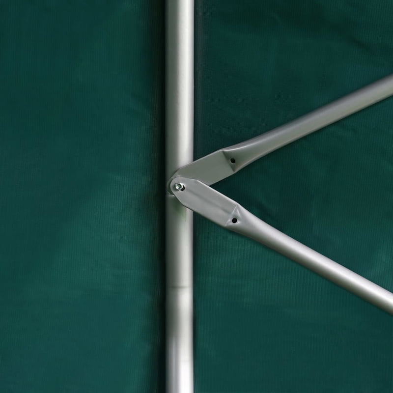 vidaXL Livestock Tent PVC 3.7x3.7 m Green