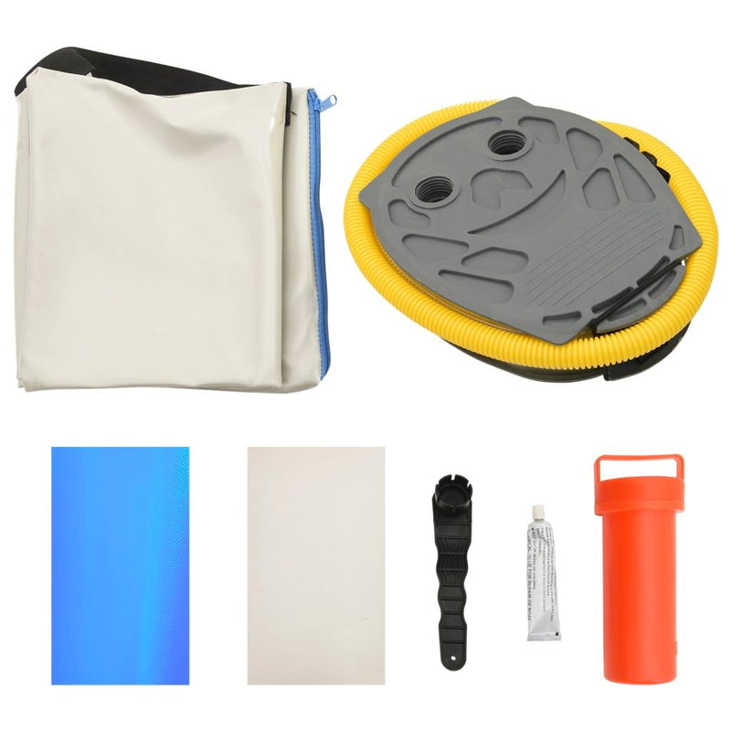 vidaXL Inflatable Gymnastic Mat with Pump 100x100x10 cm PVC Pink