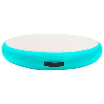 vidaXL Inflatable Gymnastic Mat with Pump 100x100x10 cm PVC Pink