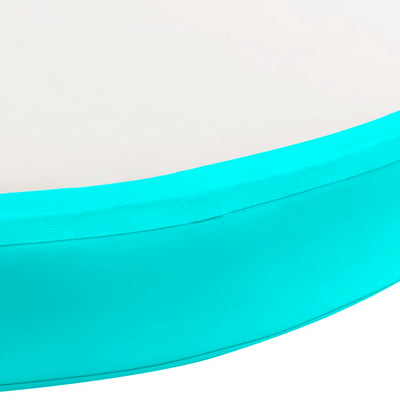 vidaXL Inflatable Gymnastic Mat with Pump 100x100x10 cm PVC Pink