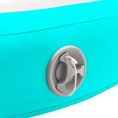 vidaXL Inflatable Gymnastic Mat with Pump 100x100x10 cm PVC Pink