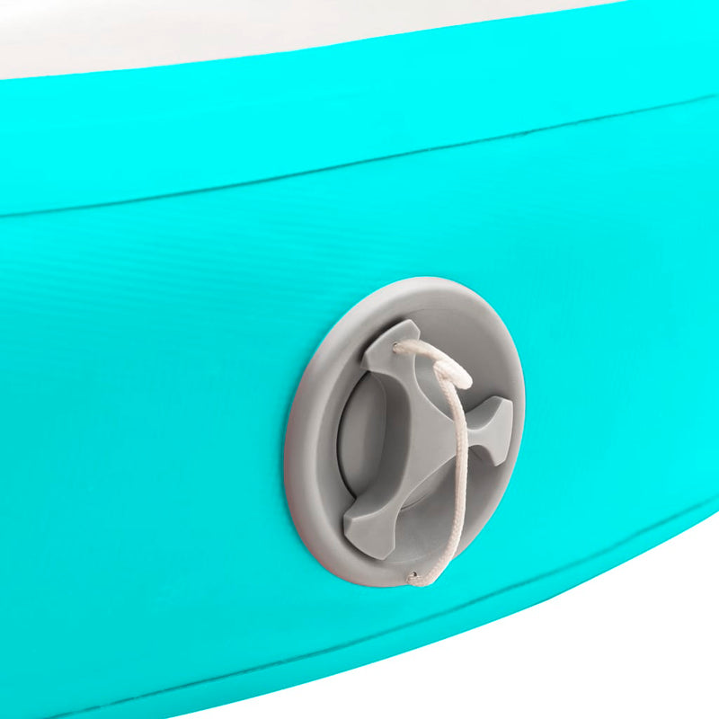 vidaXL Inflatable Gymnastic Mat with Pump 100x100x10 cm PVC Pink