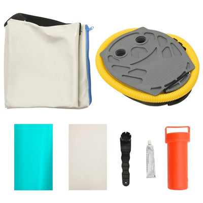 vidaXL Inflatable Gymnastic Mat with Pump 100x100x10 cm PVC Pink