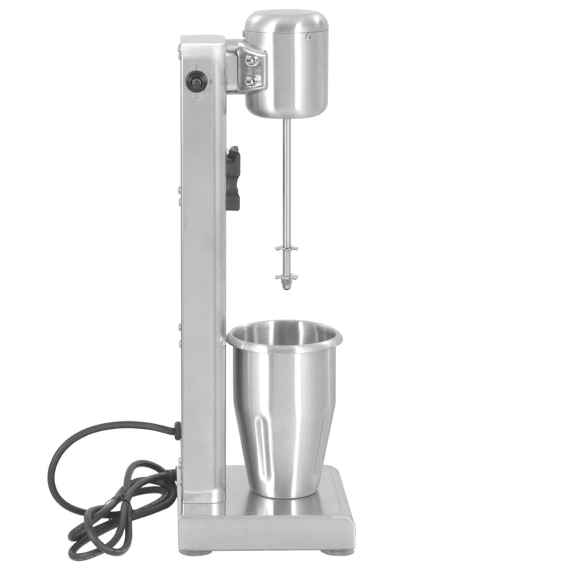 vidaXL Milkshake Mixer Stainless Steel 1 L