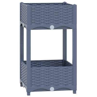 vidaXL Raised Bed 40x40x71 cm Polypropylene