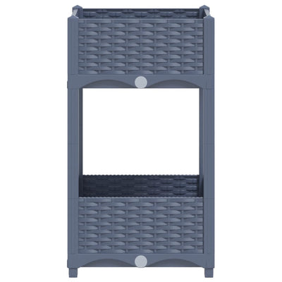 vidaXL Raised Bed 40x40x71 cm Polypropylene