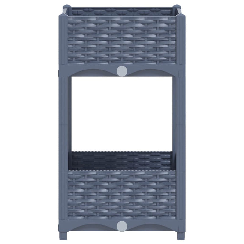 vidaXL Raised Bed 40x40x71 cm Polypropylene