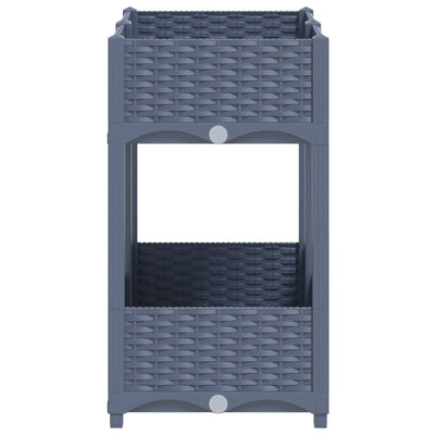 vidaXL Raised Bed 40x40x71 cm Polypropylene