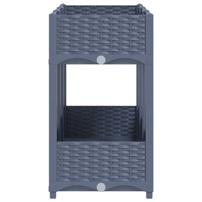 vidaXL Raised Bed 40x40x71 cm Polypropylene