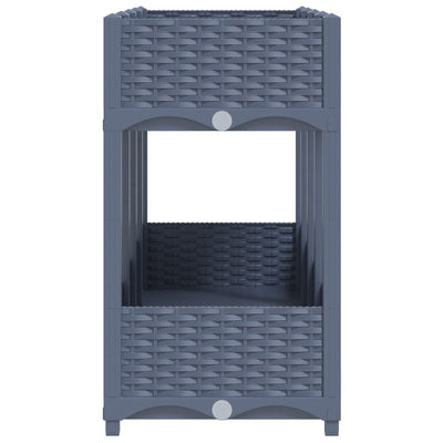 vidaXL Raised Bed 40x40x71 cm Polypropylene