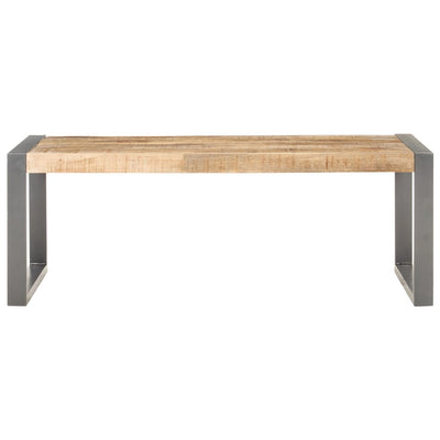 vidaXL Coffee Table 110x60x40 cm Rough Mango Wood