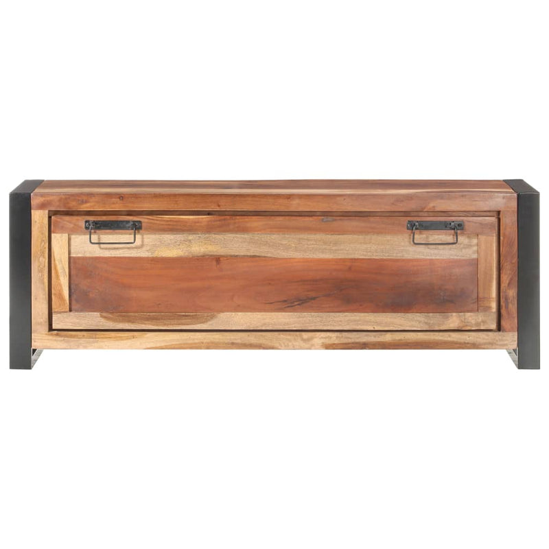 vidaXL Shoe Cabinet 120x35x40 cm Solid Wood