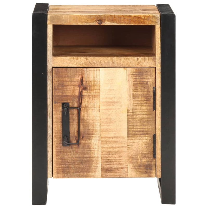 vidaXL Bedside Cabinet 40x35x55 cm Solid Wood Mango