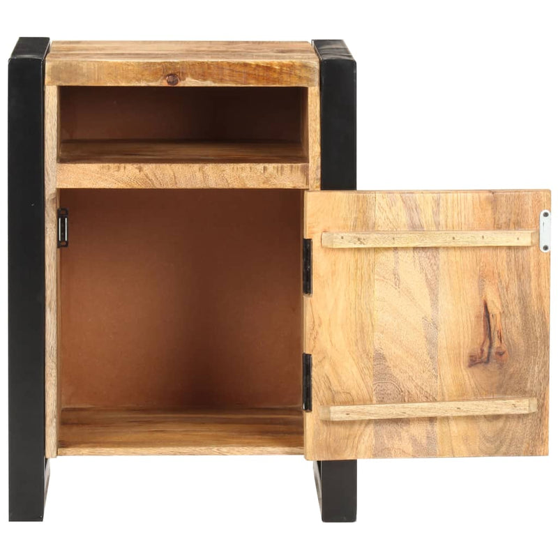 vidaXL Bedside Cabinet 40x35x55 cm Solid Wood Mango