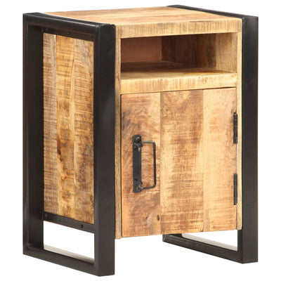 vidaXL Bedside Cabinet 40x35x55 cm Solid Wood Mango