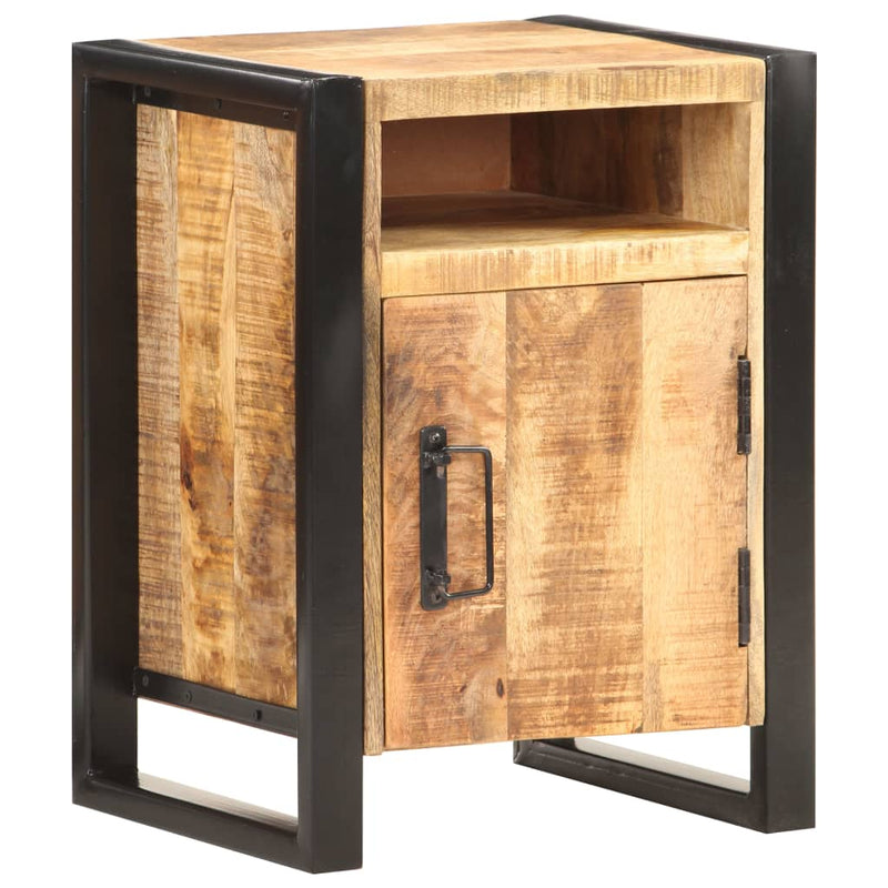 vidaXL Bedside Cabinet 40x35x55 cm Solid Wood Mango