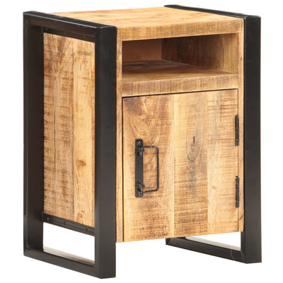 vidaXL Bedside Cabinet 40x35x55 cm Solid Wood Mango