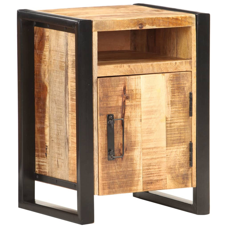 vidaXL Bedside Cabinet 40x35x55 cm Solid Wood Mango
