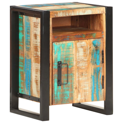 vidaXL Bedside Cabinet 40x35x55 cm Solid Wood Reclaimed