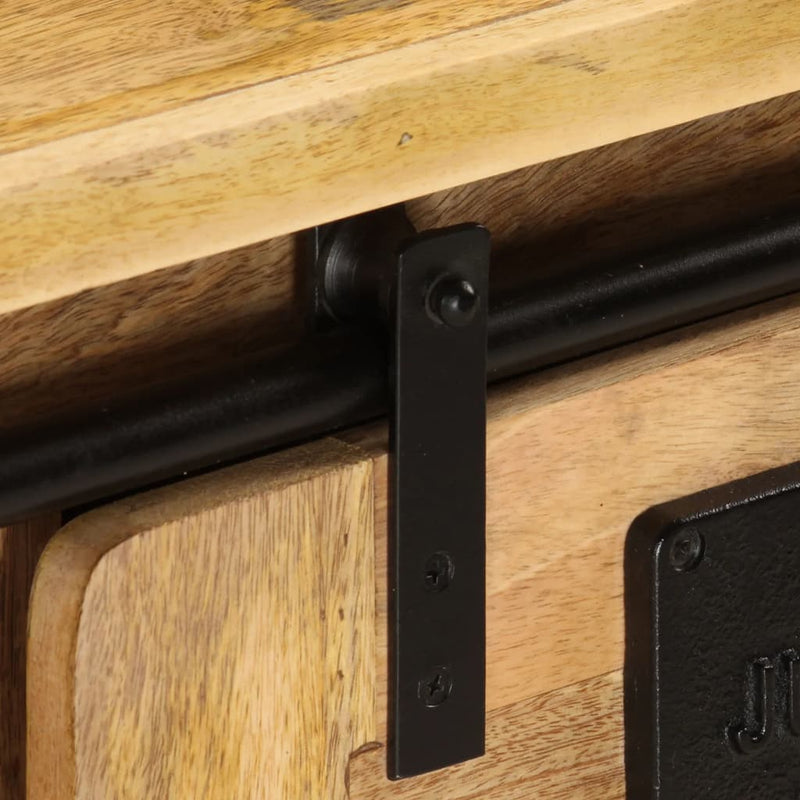 vidaXL TV Cabinet 90x35x40 cm Solid Wood Mango