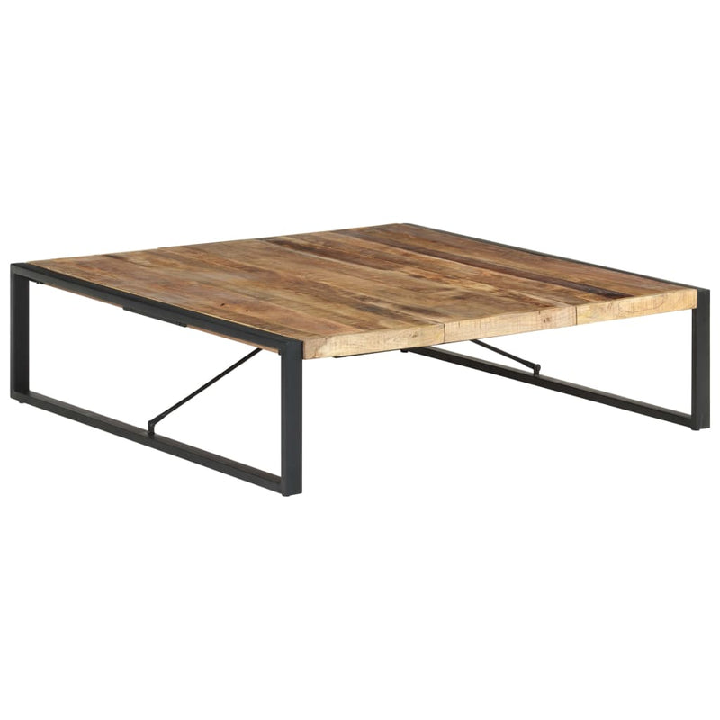 vidaXL Coffee Table 140x140x40 cm Solid Wood Mango
