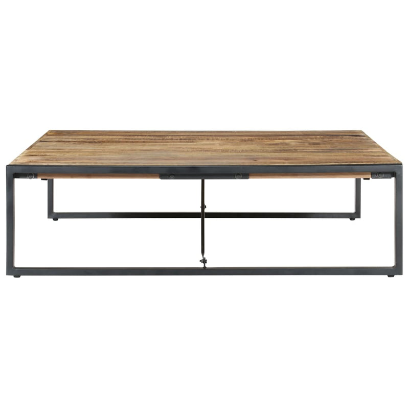 vidaXL Coffee Table 140x140x40 cm Solid Wood Mango