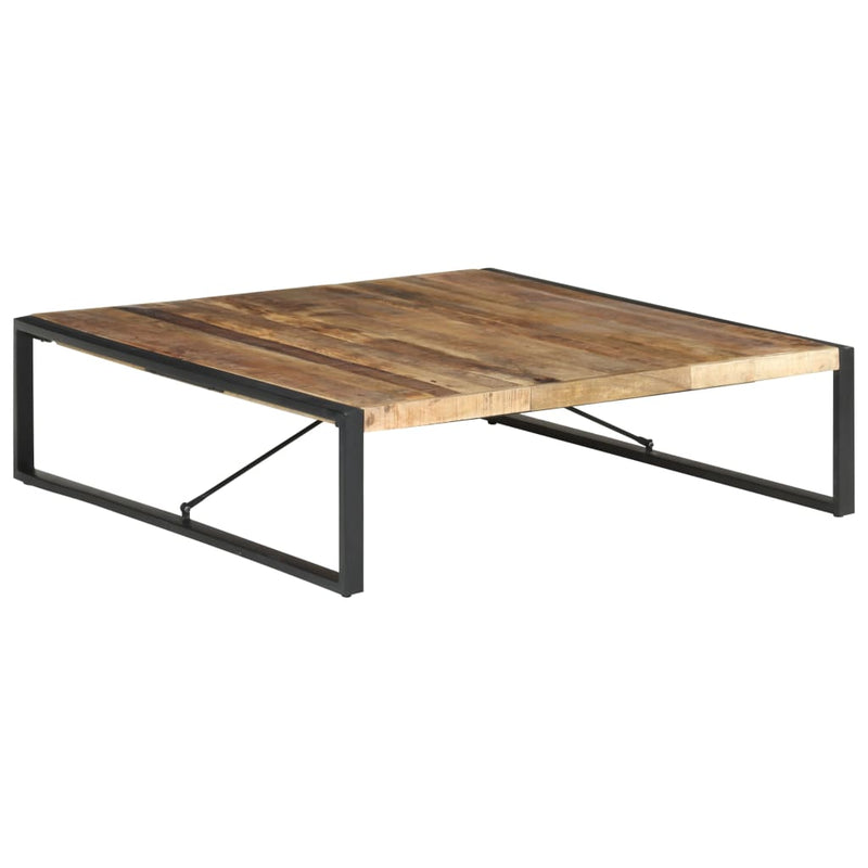 vidaXL Coffee Table 140x140x40 cm Solid Wood Mango