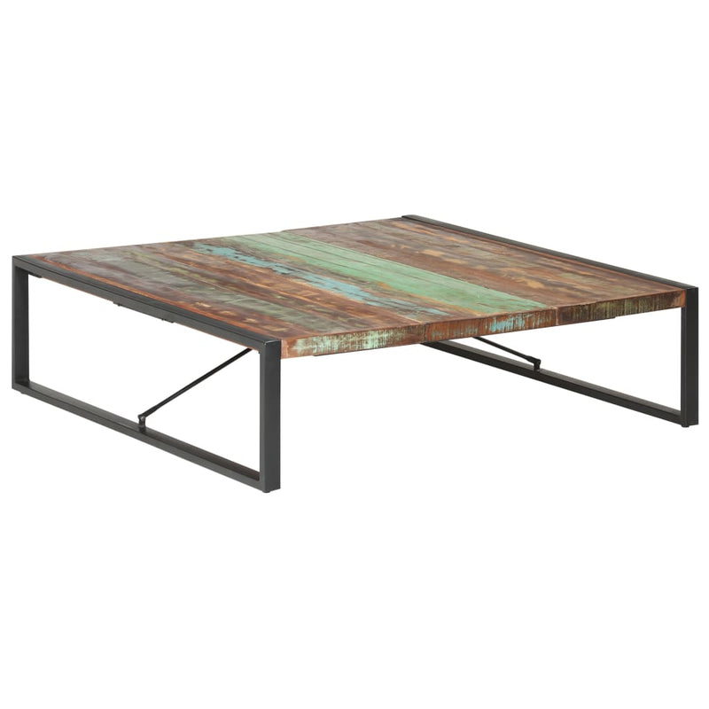 vidaXL Coffee Table 140x140x40 cm Solid Wood Reclaimed