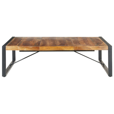vidaXL Coffee Table 140x140x40 cm Solid Wood