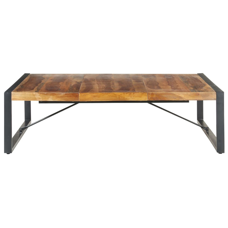 vidaXL Coffee Table 140x140x40 cm Solid Wood