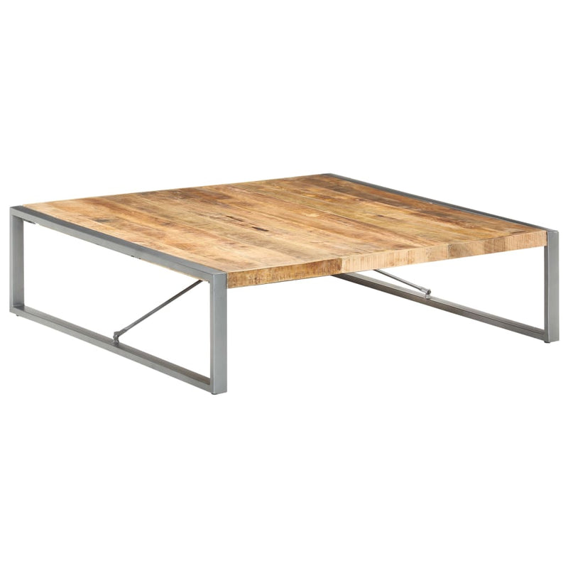 vidaXL Coffee Table 140x140x40 cm Solid Wood Mango