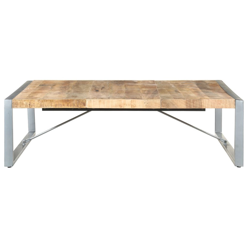 vidaXL Coffee Table 140x140x40 cm Solid Wood Mango