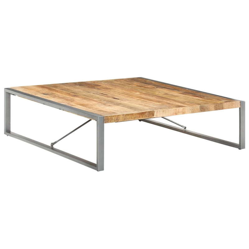 vidaXL Coffee Table 140x140x40 cm Solid Wood Mango
