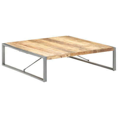 vidaXL Coffee Table 140x140x40 cm Solid Wood Mango